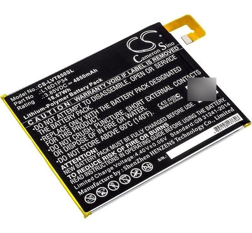 Replacement Battery For Lenovo Tab Part No Parts Batterie