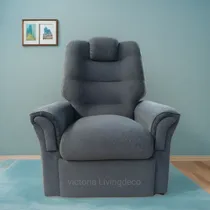 Comprar Sillón Poltrona Relax Tela Chenille! Oferta Dia Del Padre!! 