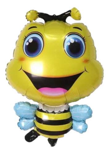 2 Globos Metálicos 36 Cm Abeja Cuerpo