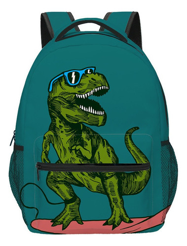 Mochila De Estudiante Con Dibujos De Dinosaurios Para Ninos