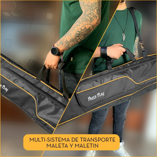 Imagen 2 de 10 de Funda Maleta Para Herrajes Atriles O Bases Pause Play