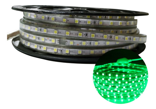 Manguera Led 5050 Rollo 25m Ip65 Exterior Color A Elegir