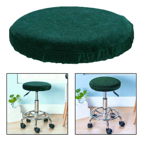 Fundas Impermeables Para Taburete De Bar Verde Verde 30-38cm