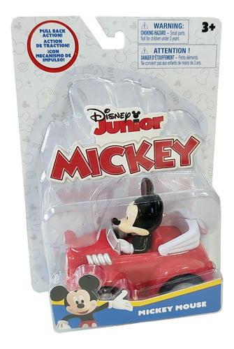 Auto Mickey Con Impulso Disney Junior Juguete Original