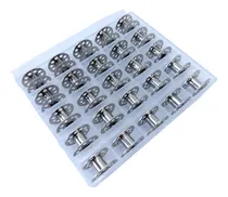 Comprar Kit 25 Carreteles Bobina Metal Máquina De Coser Familiar