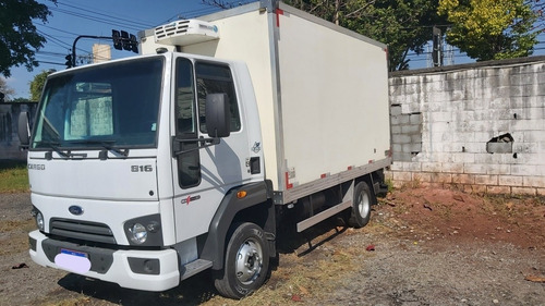 Imagem 2 de 8 de Ford Cargo 816 15/15 Baú Refrigerado Para Menos 10 Graus