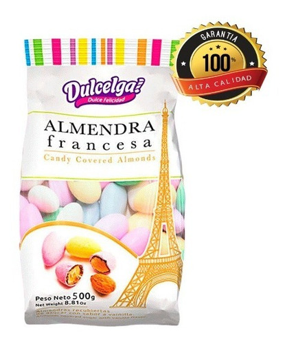 Almendra Francesa - 500gramos - Kg a $36