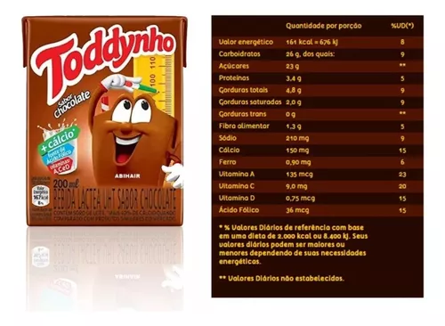 Caixa C/27 Toddynho 200ml - Sabor Chocolate na Americanas Empresas