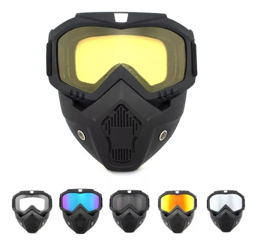 Mascara Tactica Goggles Motocross Lentes Moto Skate Bikers