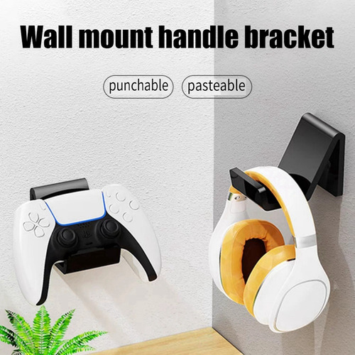 Paquete De 4 Soportes De Pared O2 Para Ps5 One Switch Pro Ga