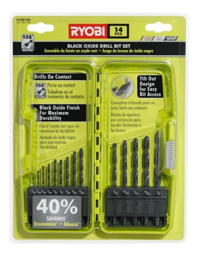 Juego De Mechas Ryobi 14 Piezas