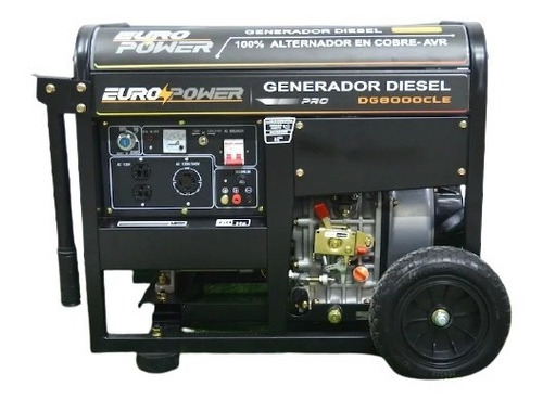 Planta Generador Dg8000cle Diesel 8kva Europower