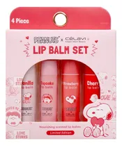 Comprar 4 Lip Balm Snoopy Set Con Aromas Balsamo Celavi