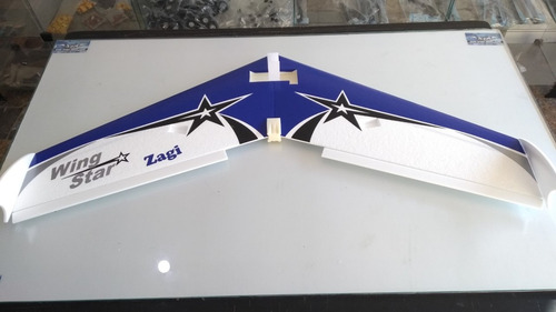 Asa Zagi Wing Star 1mtr Horizon Aeromodelo Isopor T5 Depron Cor Verde