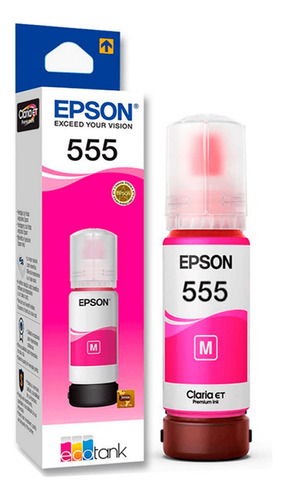 Tinta Epson T555 Magenta L8160 / L8180 Original