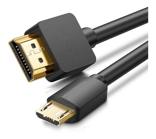 Cabo micro USB HDMI HDMI com entrada HDMI e saída V8