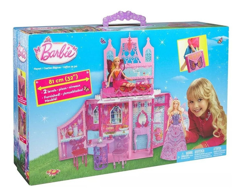 Castillo Barbie Princesa Espectacular Bello Regalo Precioso