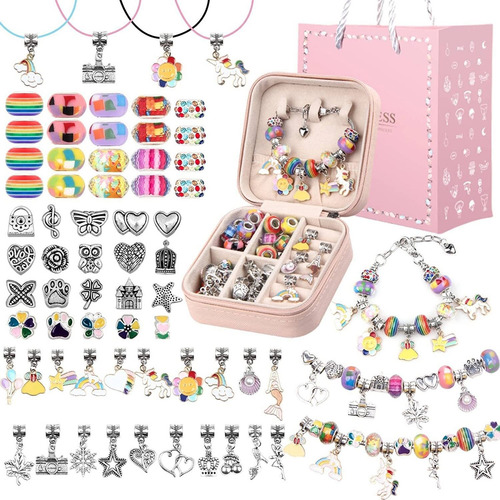 Kit De Fabricación De Pulseras, Kit De Pulsera De 66 Piezas