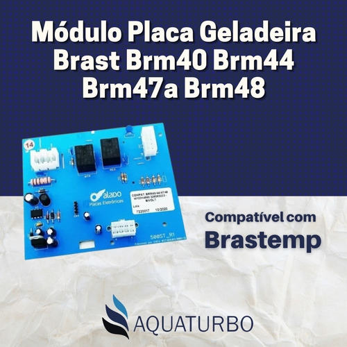 Placa Potencia Controle Br. Brm40/44/47/48 326063223 110v