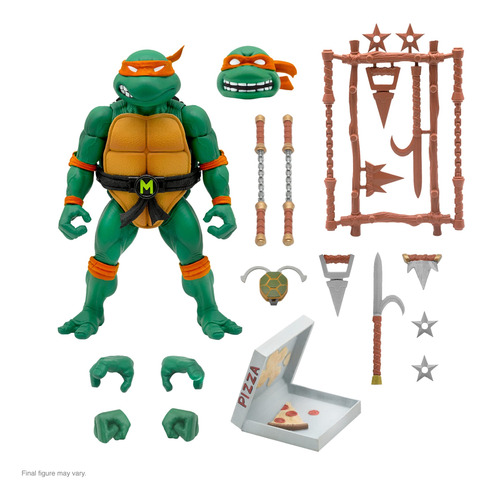 Teenage Mutant Ninja Turtles Ultimates Michelangelo Super7
