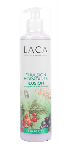 Emulsion Hidratante Ilusion Frutos Del Bosque 240ml Laca