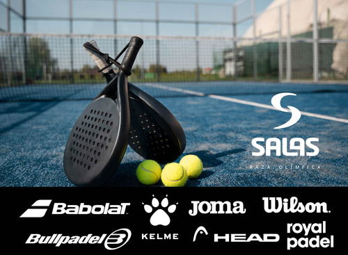 Paleta Padel Royal Super Cross Black 24 - Full Salas Color Blanco