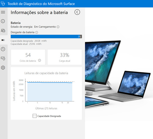 Tablet Surface Go 8gb Ram 128ssd (perfeito) Prateado (Usado)