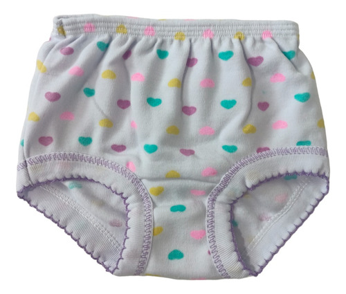 Set De 4 Pantaletas  Figuras/ropa Interior Niña /talla 2 A 6