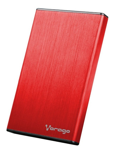 Gab. Usb Para Disco Duro 2.5  Sata Hdd-102 Rojo Vorago