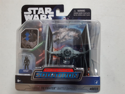 Star Wars Micro Galaxy Tie Fighter Battle Damaged