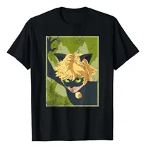 Comprar Colección Miraculous Ladybug Vintage Con Camiseta Cat Noir
