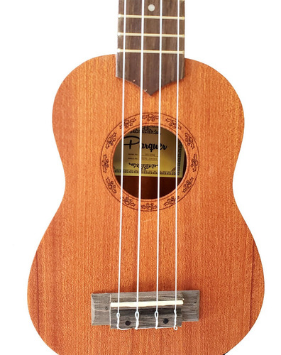 Ukelele Electroacústico Parquer Soprano Eq Funda Uk150 Cuota