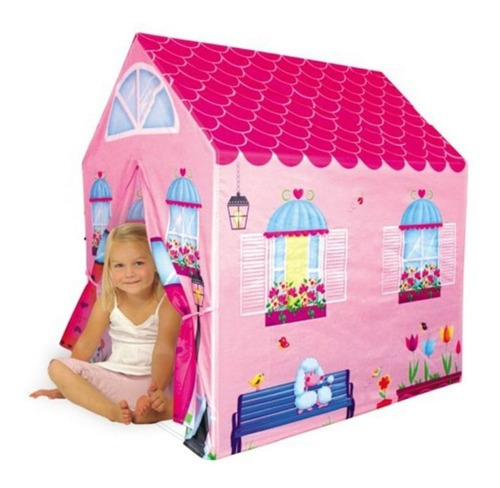 Tienda de campaña My Little House, tienda de campaña, tienda de campaña, tienda de campaña, cabaña rosa para niña
