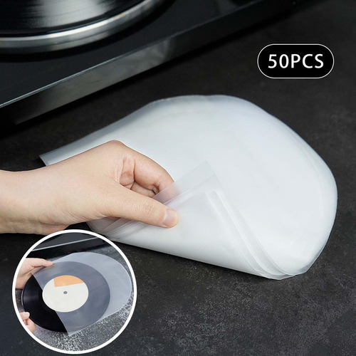 50 Uds. De Fundas Interiores Para Discos De 12 Pulgadas
