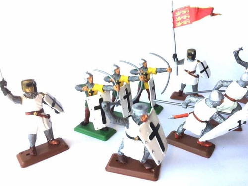 Soldados Medievales Cruzados - Set Especial Premium