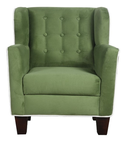 Imagen 2 de 8 de Sillón Infantil Con Taburete Vintage Niños