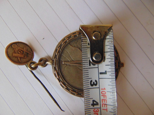 Imagen 6 de 6 de Medalla Y Pin Masonicos, Masones Mason, Masonería Antigua