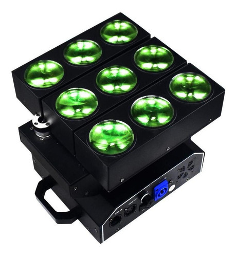 Efeito Led Transformers 9x10w Rgbw Kohbak Kbfx0055