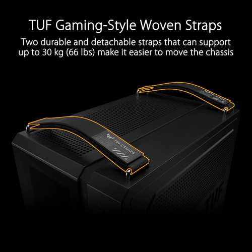 Asus Tuf Gaming Gt502 Atx Mid-mid-tower Case Con Botón Rgb D