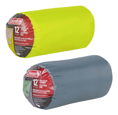 Bolsa De Dormir Coleman Saco Sleeping Bag 187x72cm Colores