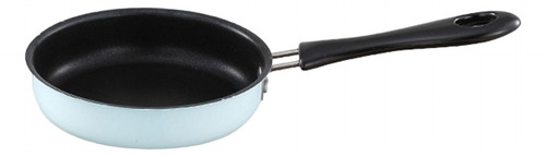 Sartén De Acero Inoxidable Con Mango Largo Azul