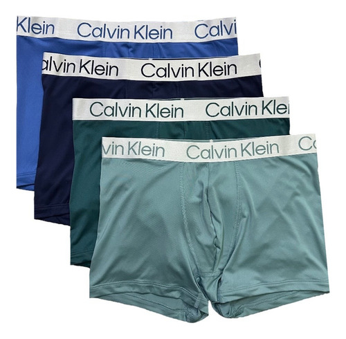 Boxer Calvin Klein 4 Pack Calzones Trunk De Microfibra