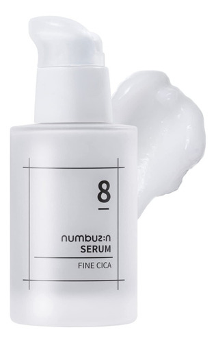 Numbuzin 8 Fine Cica Serum 50ml Suero Centella Asiática Momento de aplicación Día/Noche Tipo de piel Todo tipo de piel