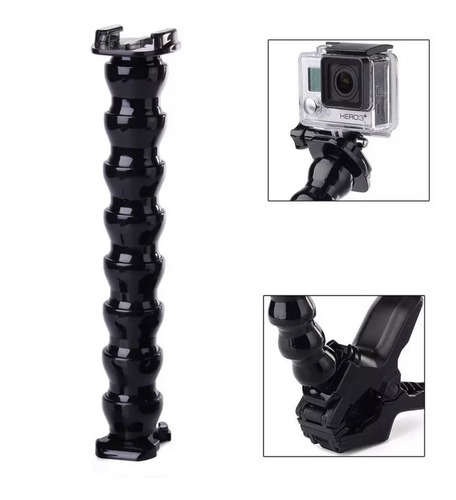 Montaje De Abrazadera Flexible Cuello De Ganso Para Gopro