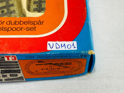 Imagen 10 de 10 de Nico Set Ampliacion Para Vias Marklin M Art T1 5192 (vdm 01)