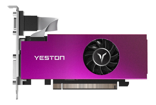 Yeston Rx550-4g D5 Lp Tarjeta Gráfica 6000 Mhz Velocidad