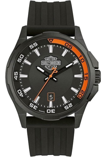 Reloj Harley Davidson 78b140 Acero Nuevo Original E-watch