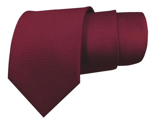 Corbata Color Vino Tinto Para Caballero Sp0031