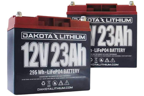 Bateria Litio 12v 46ah Ciclo Profundo 2 Unidad