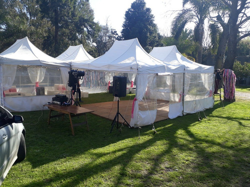 Alquiler Livings De Cuero/ Rusticos Gazebos Pista De Baile